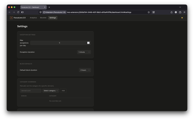 Firefox extension built with Claude Code - 2 of 2